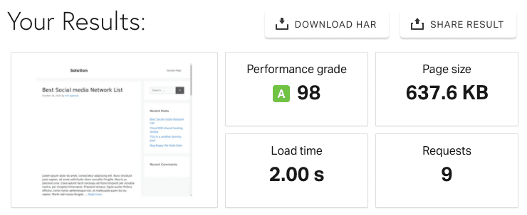 nexcess-speed-check-pingdom